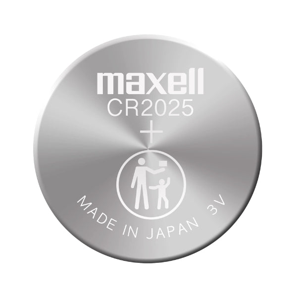 Pila De Litio Cr2025 Maxell 3v x 2 Unidades
