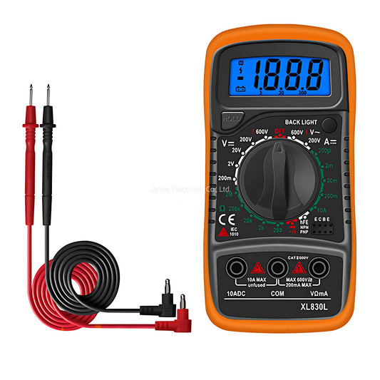 Tester Multímetro Digital Lcd Ac/Dc XL-830L Voltimetro