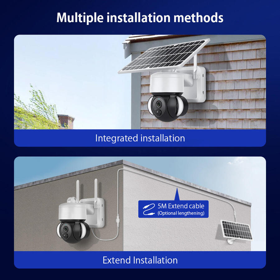 Camara De Seguridad Tuya 3Mp c/Panel Solar (4G) CA0468