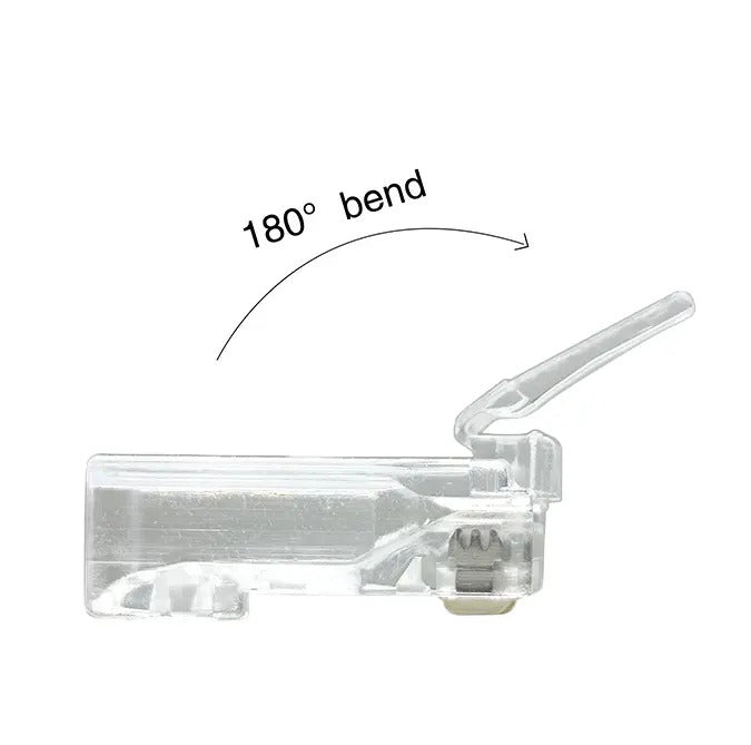 Ficha Rj45 Categoria 5 Pack x 10 Unidades