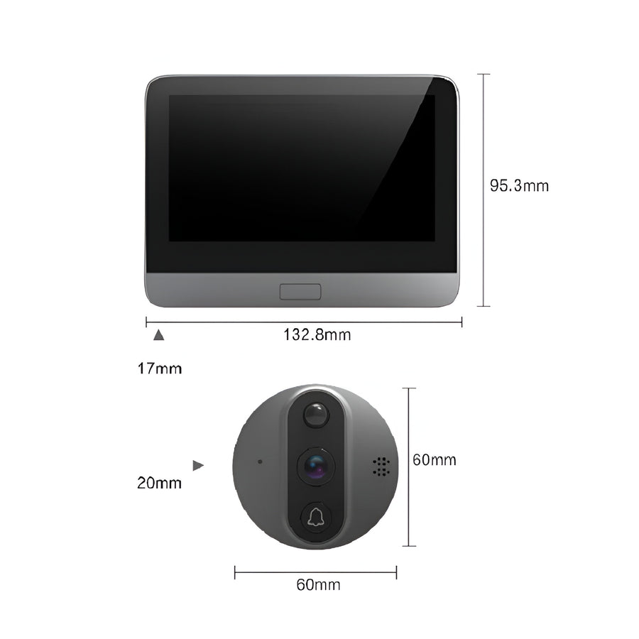 Timbre Inteligente Video Portero Wi-Fi Db-09