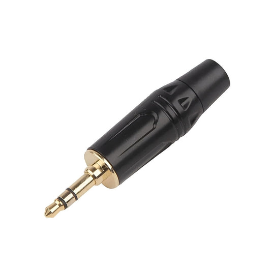 Ficha Plug 3.5mm Stereo Metalico Recubiertas Pack x 1 Unidad