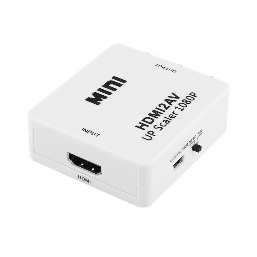 Convertidor Conversor De Video Hdmi (In) - Rca (Out)