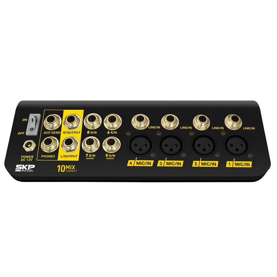 Consola Mixer Skp 2 Canales Mix Connect 10