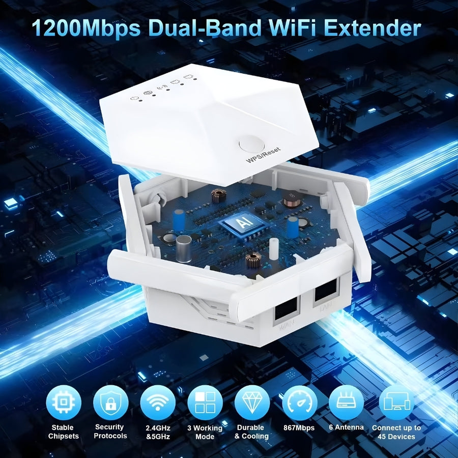 Repetidor Extensor Wifi Inalambrico 6 Antenas Wr-9534