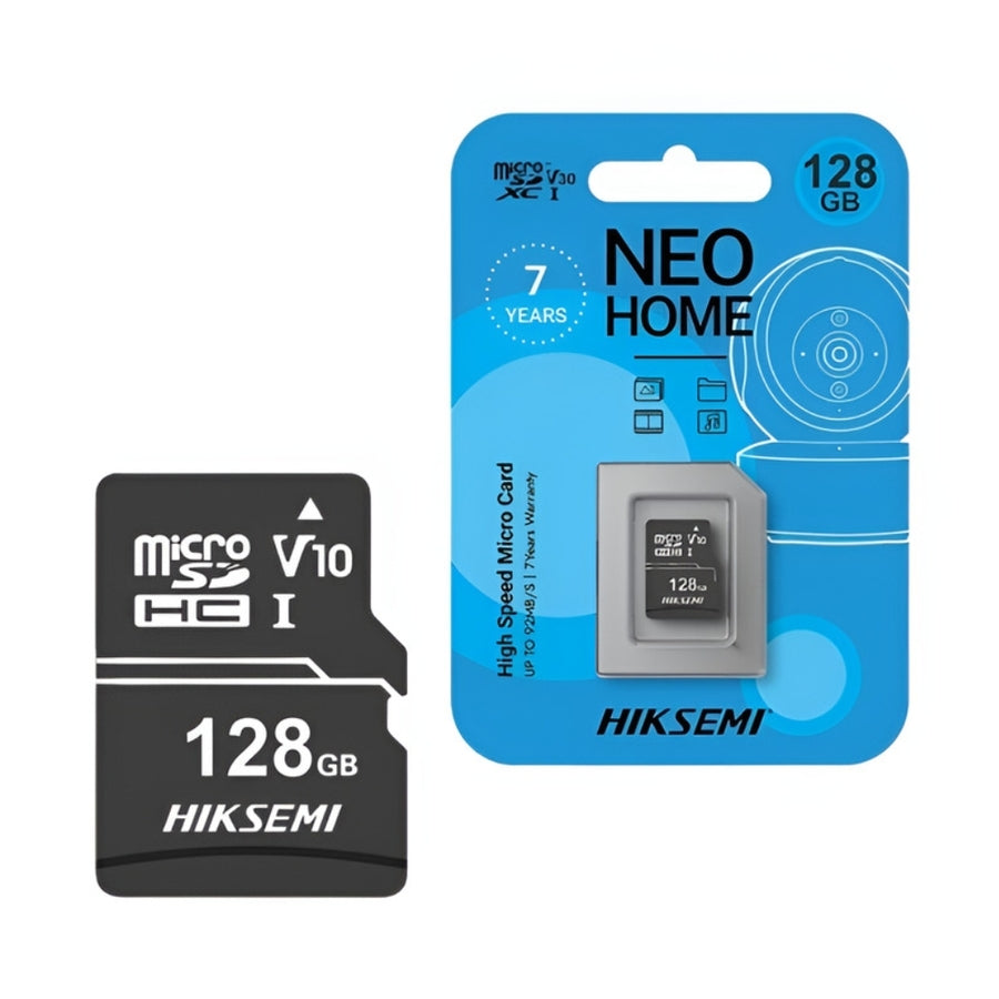 Memoria MicroSD 128Gb HikSemi NeoHome 92/mbps