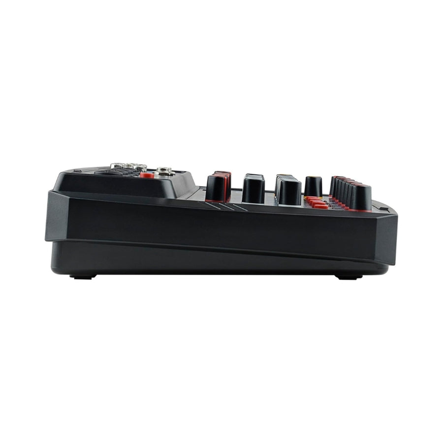 Consola Mixer Zebra Amplificada 6 Canales Usb Szm-B660 RE
