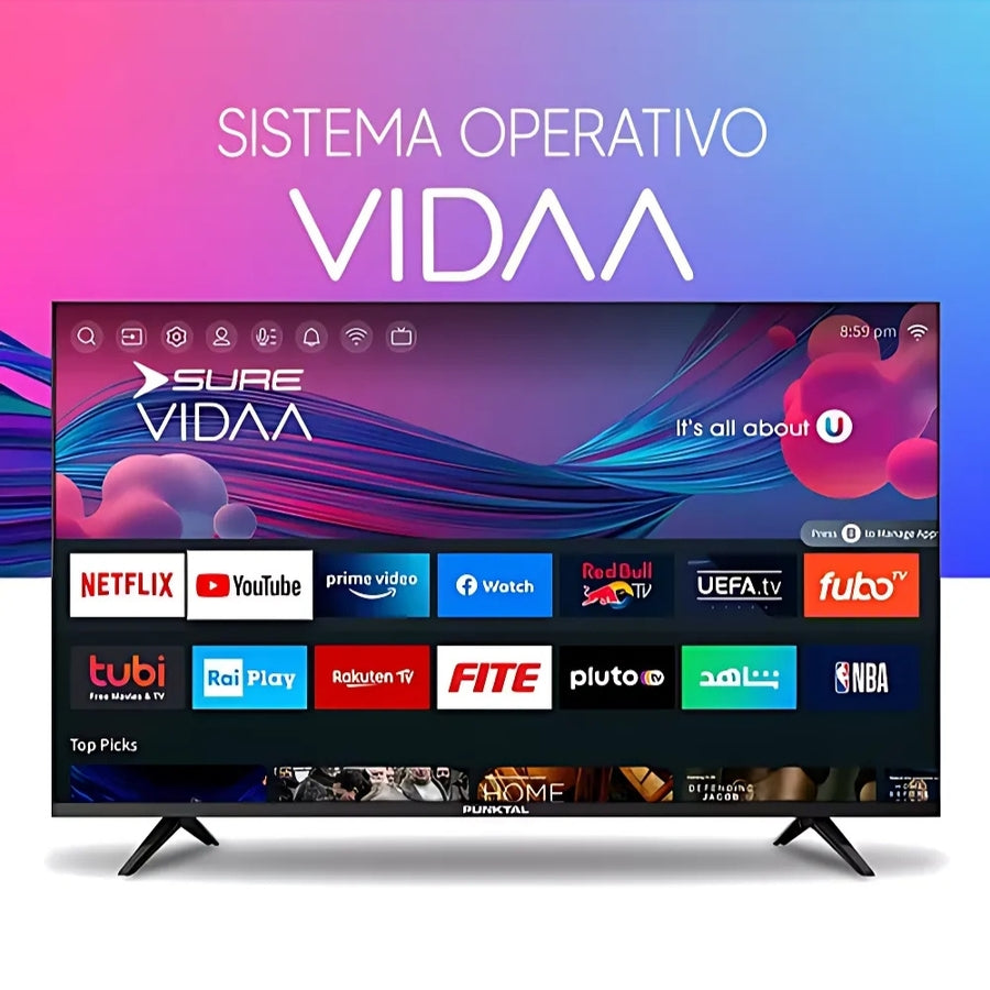 Television Punktal 50" Frame Less 4k Pk-50