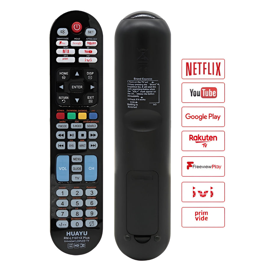 Control Remoto Universal Para Tv Ledstar Ltv-Ctr1