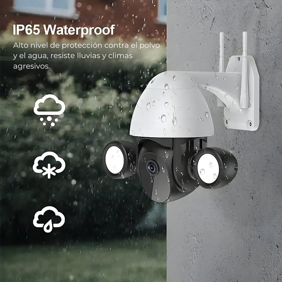 Camara De Seguridad Tuya 3Mp Wi-Fi Waterproof Sm-C38A