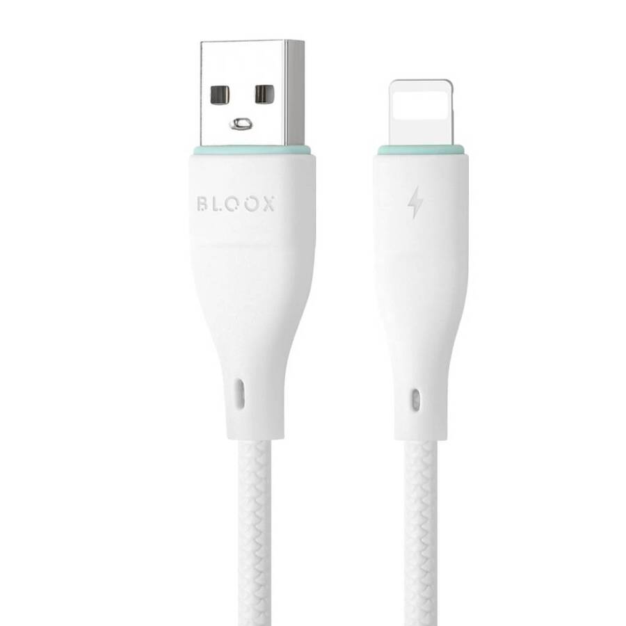 Cable De Datos Bloox Usb a Lightning 1 Metro Mallado