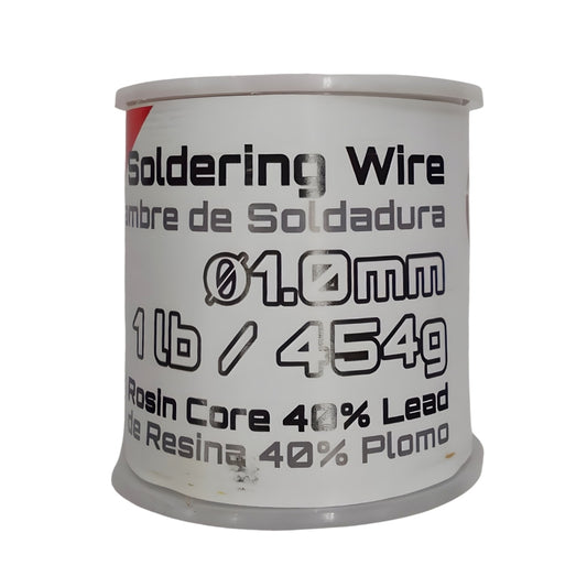 Rollo De Estaño 60/40 1mm x 0.5Kg