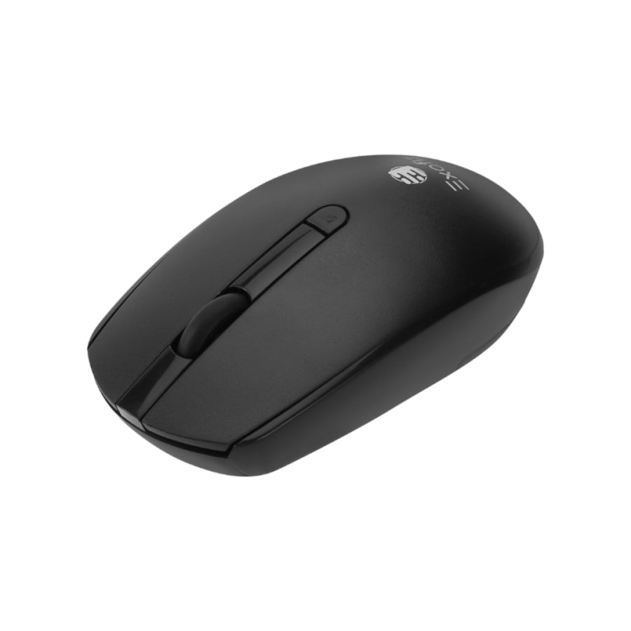 Mouse Inalambrico Mo-02 Negro Exofiz