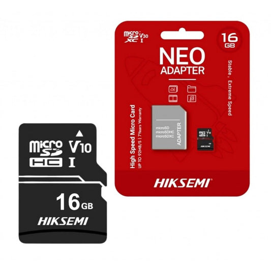Memoria Micro SD HikSemi 16Gb NEO Clase 10