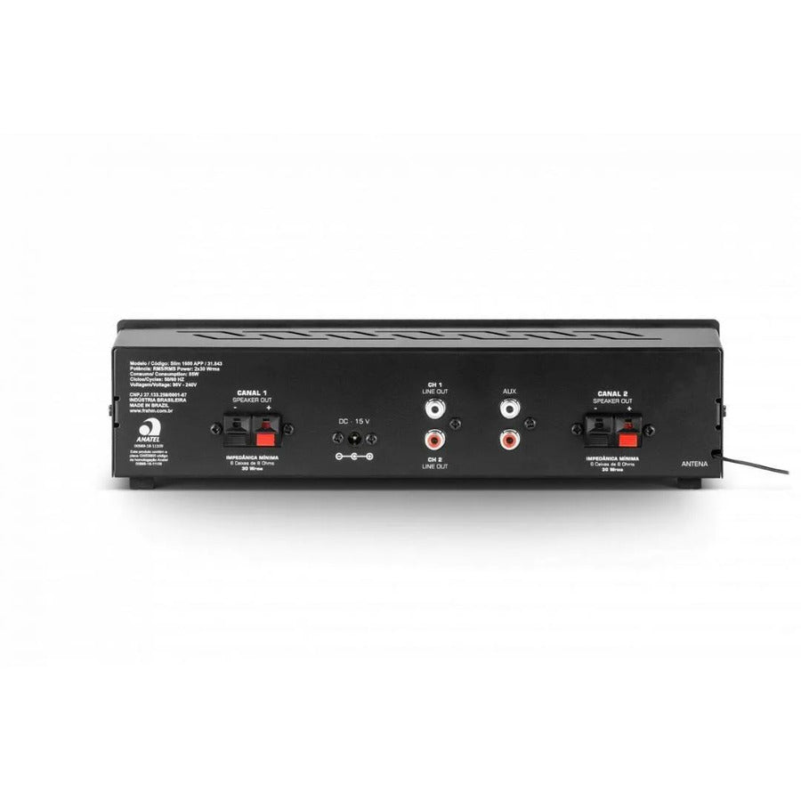 Slim1600 Sintoamplificador Frahm 2 x 30 W ST