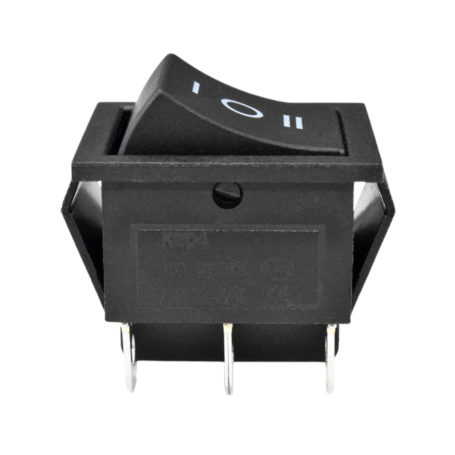 Llave Tecla Switch 3 Posiciones 6 Contactos c/Retorno Rs223