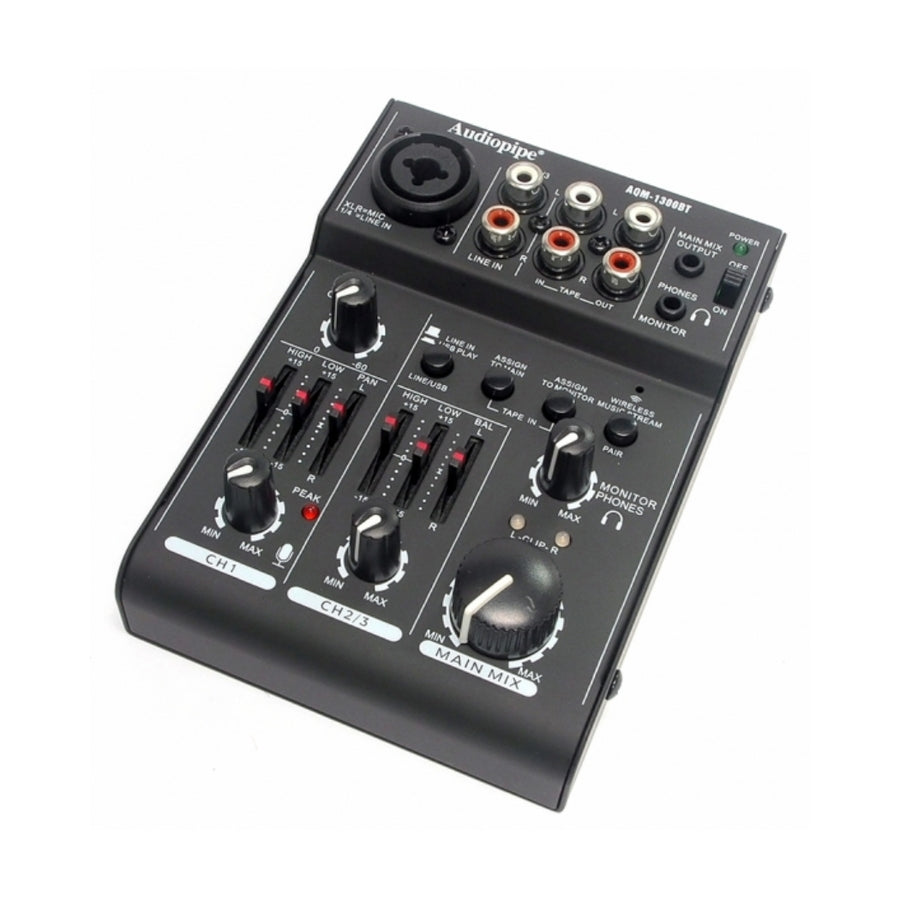 Consola Mixer Bluetooth Audiopipe Aqm-1300BT