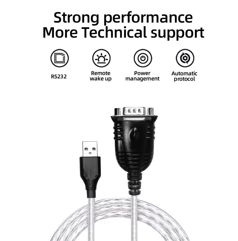 Cable De Datos Usb Tipo A - Db9