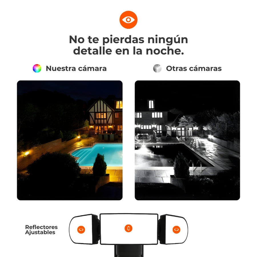 Camara De Seguridad Tuya 4Mp c/Panel Solar (Wi-Fi) CA0464