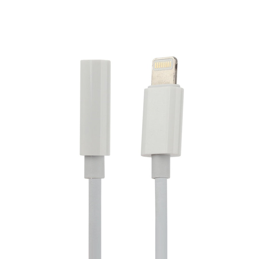 Adaptador Roca Lightning A Jack 3.5mm Blanco