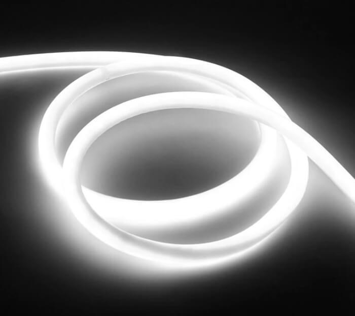 Tira Led De Neón Flexible 220v Blanco Rx5220 / Bl