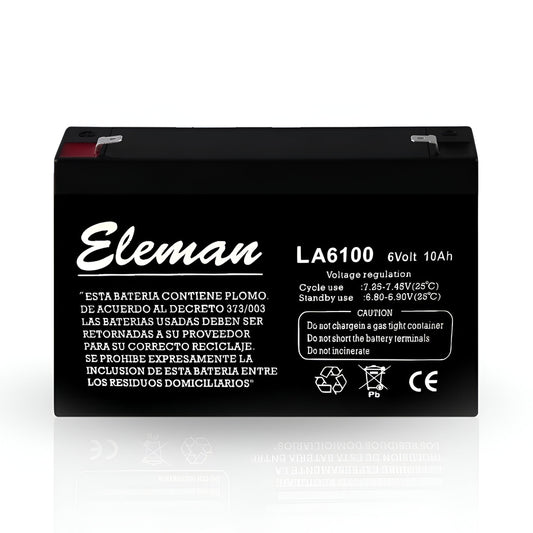 Bateria De Gel 6V - 10Ah