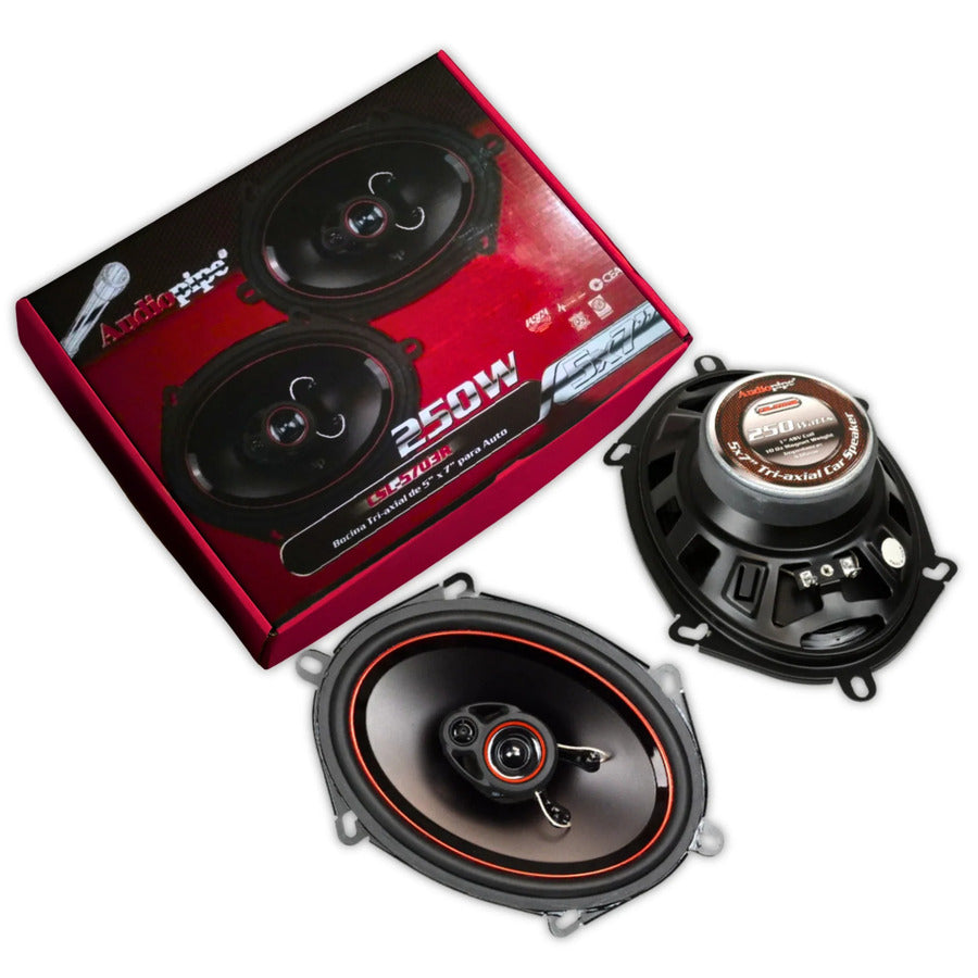 Juego De Parlantes Para Auto 5x7" 250w 3 Vias Csl-5703