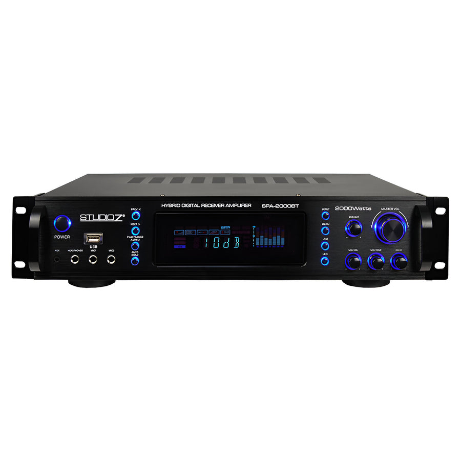 Sintoamplificador Spa-2000Bt c/Bluetooth y Radio StudioZ