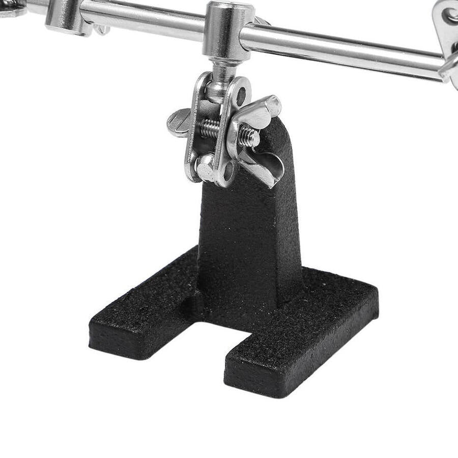 Soporte Para Soldar Con Lupa Y Pinzas De Sujecion