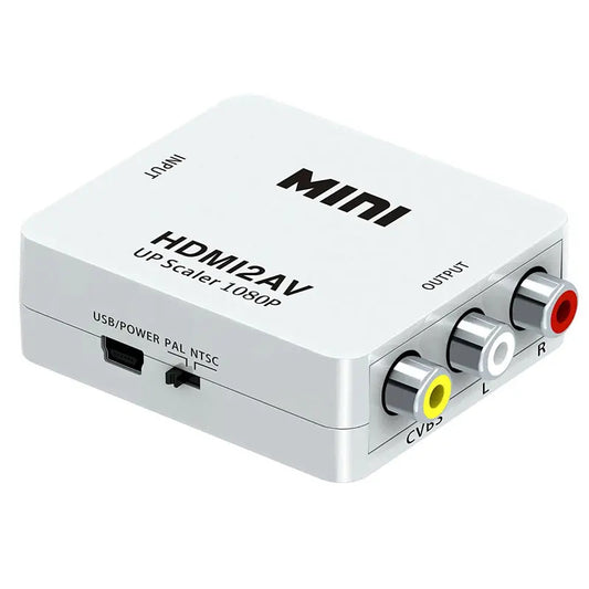Convertidor Conversor De Video Hdmi (In) - Rca (Out)