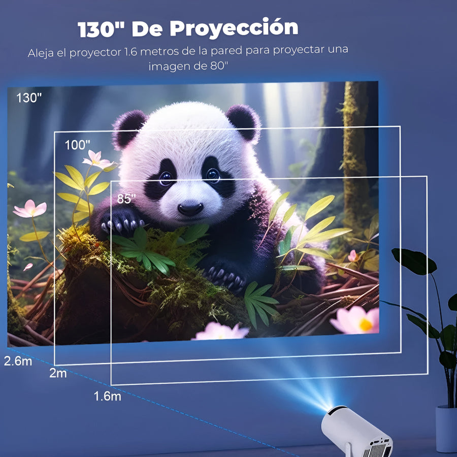 Mini Proyector Lcd Wi-Fi Bluetooth Hy-300