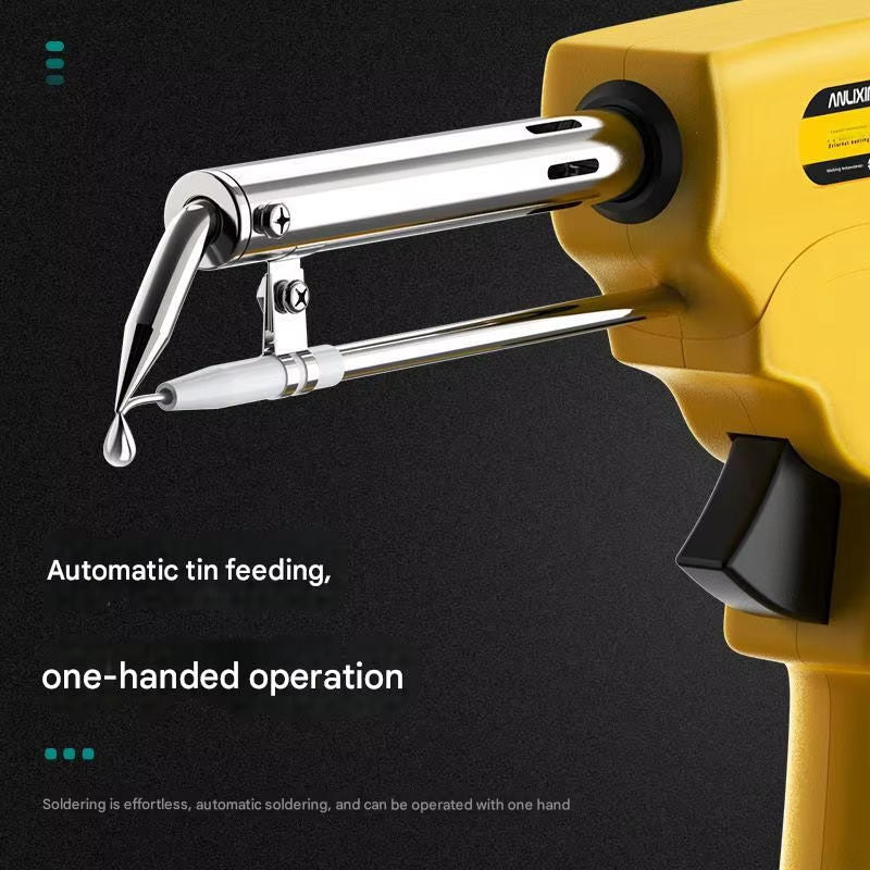 Pistola De Soldar Automatica 60w C/dispensador Estaño CJ129b