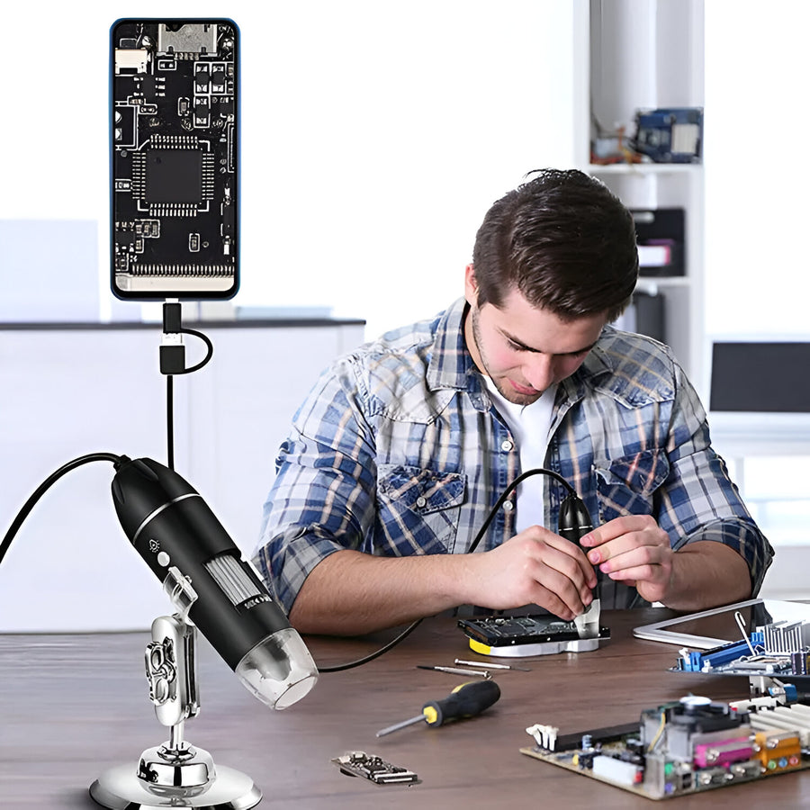 Microscopio Digital c/Usb Aumento x500
