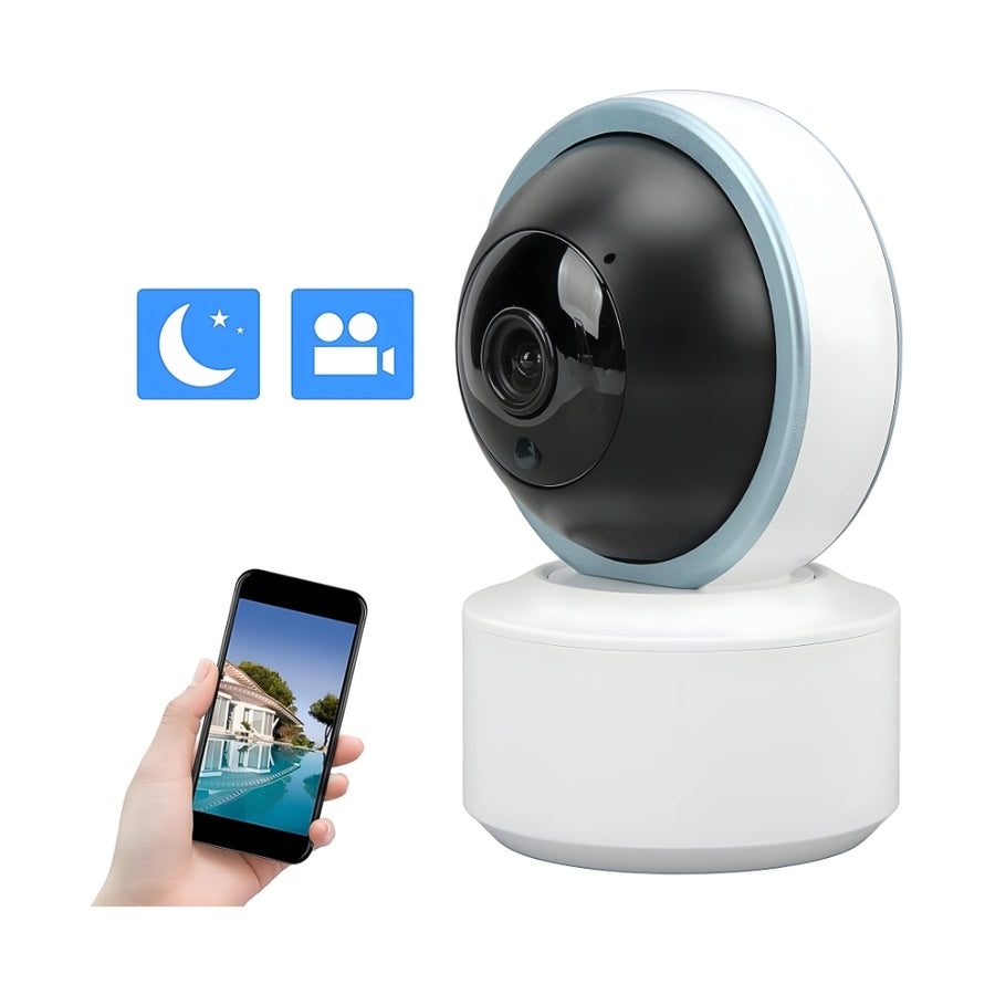 Camara De Seguridad Interior Tuya Smart 1080p Hd Wi-Fi 2.4g