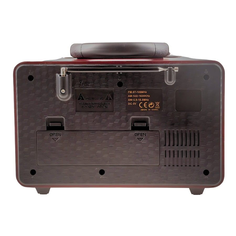 Radio Retro Cmik Recargable Am/Fm/Sw Con Bluetooth Mk-113Bt