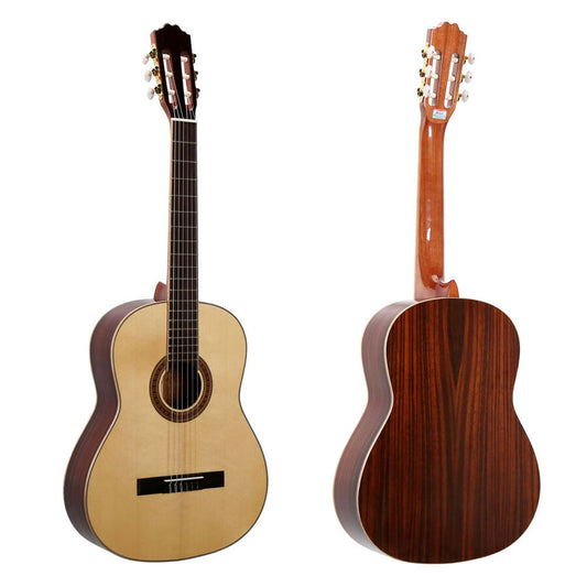 Guitarra Clasica Color Madera Clara Acg-3910Wh