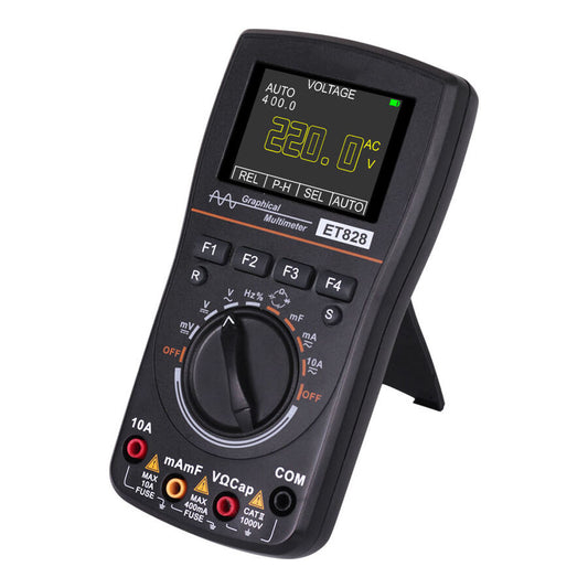 Multitester Osciloscopio Digital Et-828