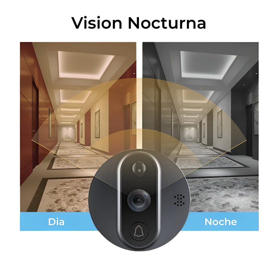 Timbre Inteligente Video Portero Wi-Fi Db-09