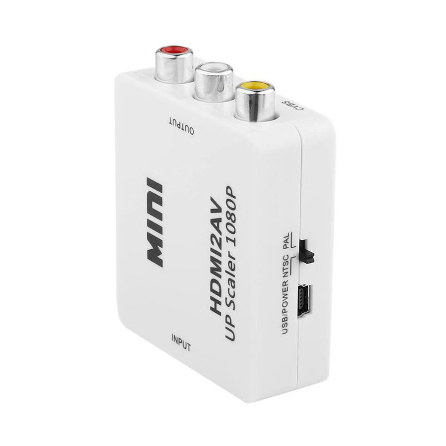 Convertidor Conversor De Video Hdmi (In) - Rca (Out)