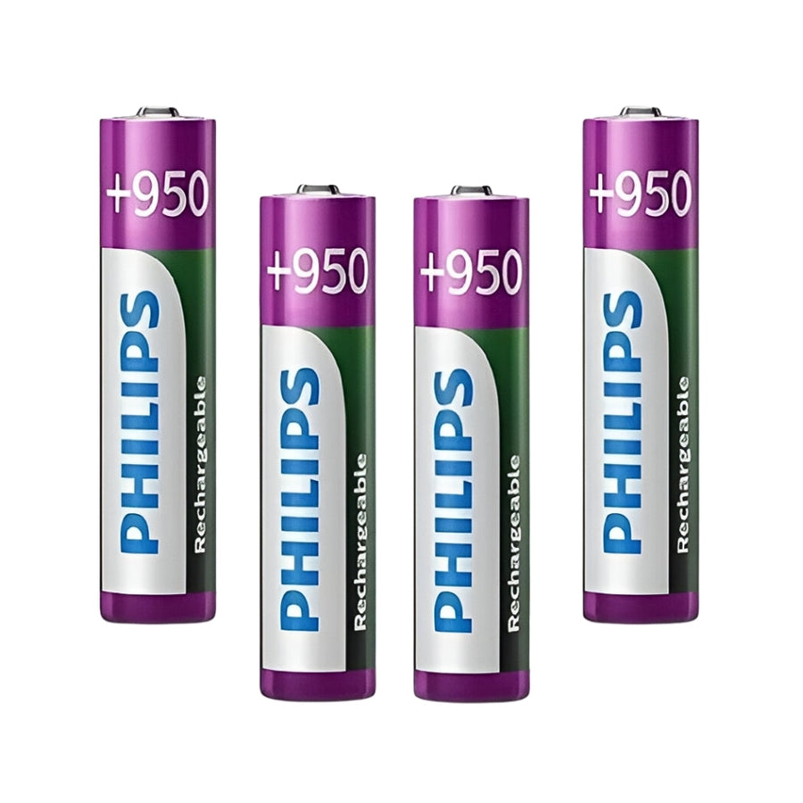 Pilas AAA Philips 950mAh x 4 Unidades