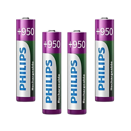 Pilas AAA Philips 950mAh x 4 Unidades