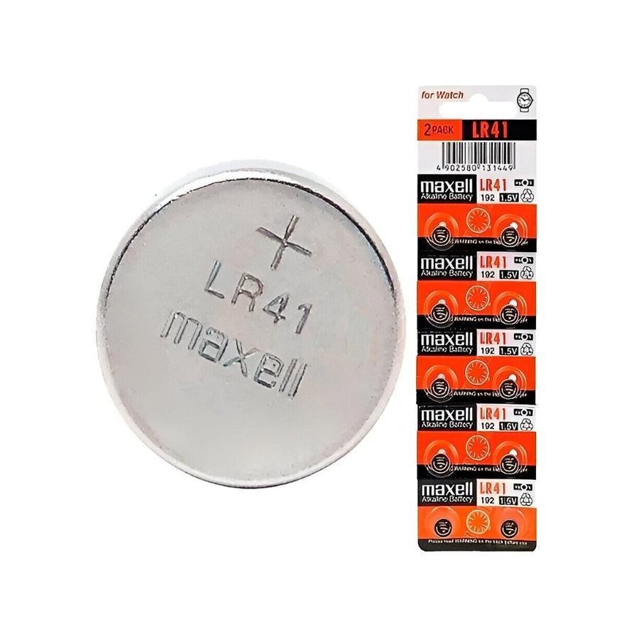 Pila De Litio Lr41/ G3 / 384 o 392 Maxell x 2 Unidades