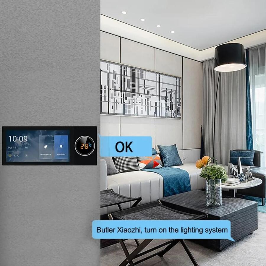 Panel De Control Inteligente Tuya Smart Home Gen 6" Domotica