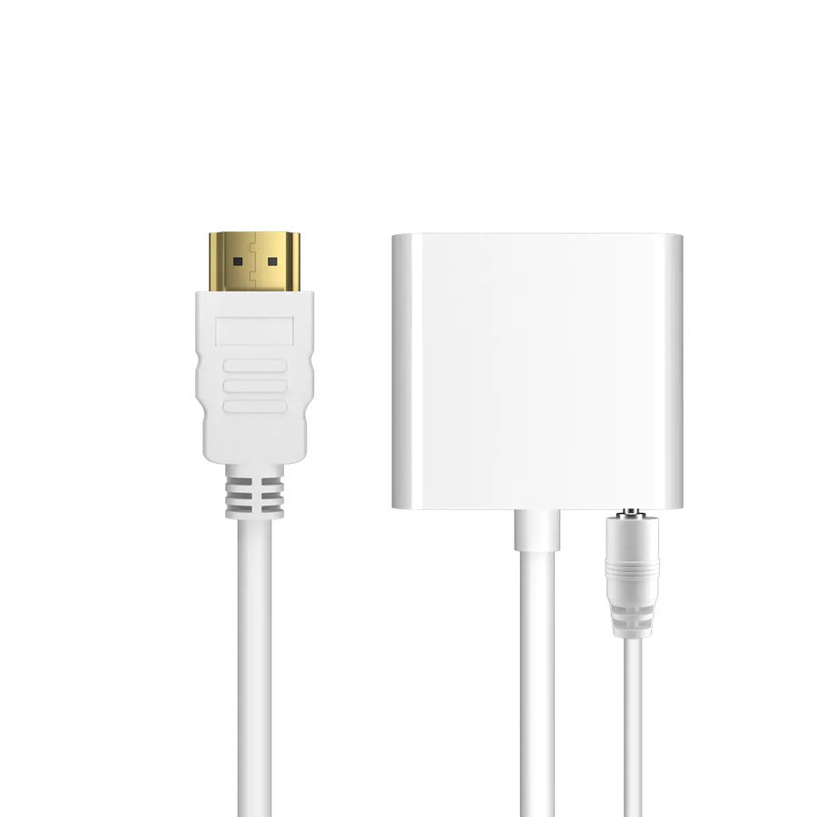 Adaptador Convertidor Conversor Hdmi - Vga Activo + Audio
