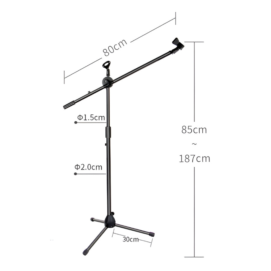 Tripode Jirafa Para Microfono Ms-148