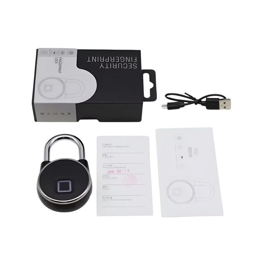 Candado Inteligente c/Huella Digital Inalambrico Lk-0086