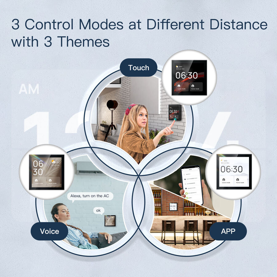 Panel De Control Inteligente Tuya Smart Home Gen 4" Domotica