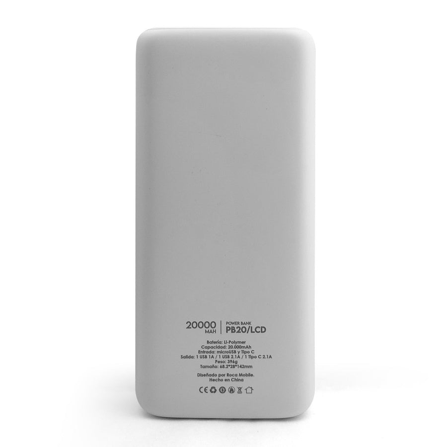 Power Bank Roca Pb20 20.000mAh Usb