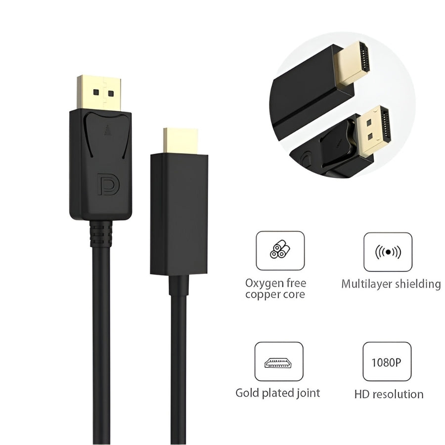 Cable De Video Displayport Macho - Hdmi Macho