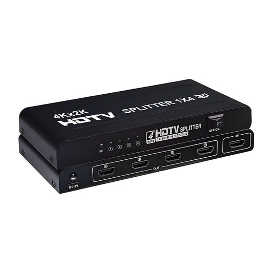Splitter Hdmi 1 x 4 Canales 4K y 3D TQ-6320